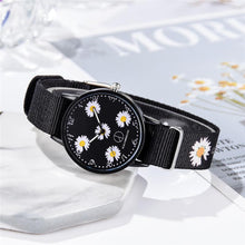 Load image into Gallery viewer, Girls Small Elegant Wrist Watch Women Fashion Nylon Strap Dress Quartz Watch Simple Wild Girlfriends Couple Watch Analog Quartz Watches With Nylon Strap Nylon Band Wristwatch
