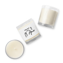 Load image into Gallery viewer, Glass jar soy wax candle
