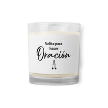 Load image into Gallery viewer, Glass jar soy wax candle
