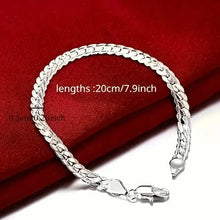 Load image into Gallery viewer, Gleaming Treasure Elegant 925 Sterling Silver Bracelet
