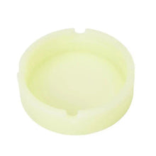Load image into Gallery viewer, Glow In The Dark Ashtray For Smoking Cigarette Silicone Luminous Unique Design Rubber Soft Fluorescent Ashtrays
