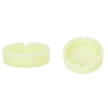 Load image into Gallery viewer, Glow In The Dark Ashtray For Smoking Cigarette Silicone Luminous Unique Design Rubber Soft Fluorescent Ashtrays
