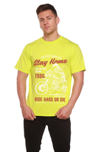 Load image into Gallery viewer, Go Ride Hard Men's Bamboo Viscose/Organic Cotton Short Sleeve Graphic T-Shirt

