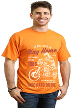Load image into Gallery viewer, Go Ride Hard Men's Bamboo Viscose/Organic Cotton Short Sleeve Graphic T-Shirt
