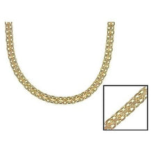 Load image into Gallery viewer, Gold Filled High Polish Finish Bismark Chain 20''
