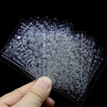 Load image into Gallery viewer, Gold Moon Star 3D Nail Stickers Ultra-thin Adhesive Decals Nail Art Decorations Stamping Manicure Nails Stickers Tool 3d Nail Decal Stickers Manicure Nail Art Decoration Accessories Holographic Old English Character Nail Self-Adhesive Sticker
