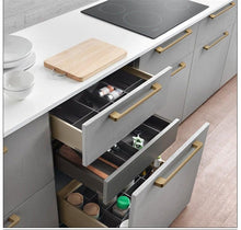 Load image into Gallery viewer, Golden Simple Fashion Aluminum Alloy Furniture Handles Bookcase Handles Wine Cabinet Handles Door Knob Handles For Cabinet Cabinet Knobs Cupboard Drawers Cabinet Dresser Bookcase Wardrobe 2.2CM
