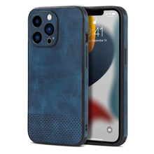 Load image into Gallery viewer, Gorgeous Luxury Genuine Leather Phone Case For iphone 13 Pro Max 12 11 14Pro Max XR XS MAX 7Plus Shockproof Cover Full Protective  Slim Leather Luxury PU Flexible Bumper Non-Slip Grip Shockproof Full Body Protective Cover Men Women Phone Cases
