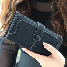 Load image into Gallery viewer, Gorgeous Matte Leather Long Wallet For Women And Lady Purse High Quality Female Wallets Card Holder Clutch Carteras
