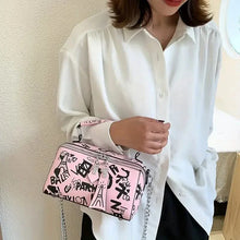 Load image into Gallery viewer, Graffiti Trendy Chain Crossbody Bag for Women

