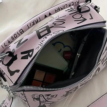Load image into Gallery viewer, Graffiti Trendy Chain Crossbody Bag for Women

