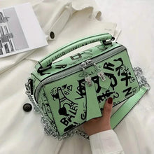 Load image into Gallery viewer, Graffiti Trendy Chain Crossbody Bag for Women
