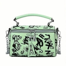 Load image into Gallery viewer, Graffiti Trendy Chain Crossbody Bag for Women
