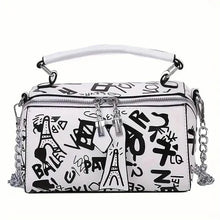 Load image into Gallery viewer, Graffiti Trendy Chain Crossbody Bag for Women
