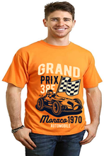 Load image into Gallery viewer, Grand Prix Men's Bamboo Viscose/Organic Cotton Short Sleeve Graphic T-Shirt

