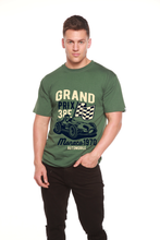 Load image into Gallery viewer, Grand Prix Men's Bamboo Viscose/Organic Cotton Short Sleeve Graphic T-Shirt
