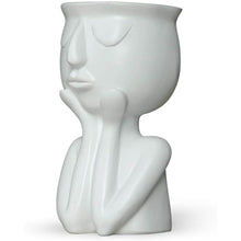 Load image into Gallery viewer, Greneric Character Portrait Flower Pot Resin Succulents Plant Pot
