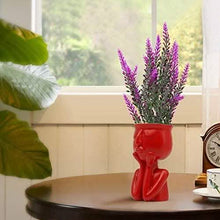 Load image into Gallery viewer, Greneric Character Portrait Flower Pot Resin Succulents Plant Pot
