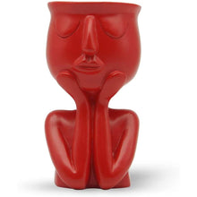 Load image into Gallery viewer, Greneric Character Portrait Flower Pot Resin Succulents Plant Pot
