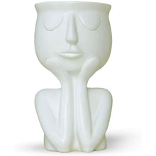 Load image into Gallery viewer, Greneric Character Portrait Flower Pot Resin Succulents Plant Pot
