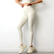 Load image into Gallery viewer, Gym Pink Women High Waist Yoga Pants Fitness Leggings Long Pants Push Up Workout Leggings Women Clothing
