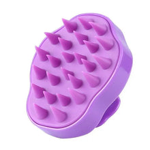 Load image into Gallery viewer, Hair Shampoo Brush - Head Scalp Massager Soft Silicone Brush Scalp Care Brush For Bathroom and Bath

