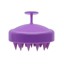 Load image into Gallery viewer, Hair Shampoo Brush with Soft Silicone Scalp Massager
