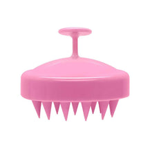 Load image into Gallery viewer, Hair Shampoo Brush with Soft Silicone Scalp Massager
