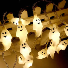 Load image into Gallery viewer, Halloween Cute Ghost LED String Lights Upholstery Lights
