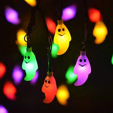 Load image into Gallery viewer, Halloween Cute Ghost LED String Lights Upholstery Lights
