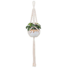 Load image into Gallery viewer, Hand Woven Macrame Tapestry Plant Hanger Holder
