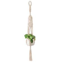 Load image into Gallery viewer, Hand Woven Macrame Tapestry Plant Hanger Holder
