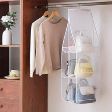 Load image into Gallery viewer, Handbag Hanging Organizer Hanging Bag
