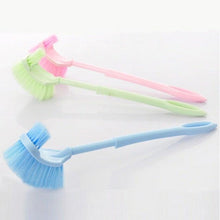 Load image into Gallery viewer, Handheld Toilet Cleaning Brush Household Toilet Cleaning Toilet Stain Powerful Stain Removal Brush Bathroom Accessories  Cleaning Tools For Bathroom Shower Sliding Door Tracks Kitchen Edge Corner Window Cleaning Brush
