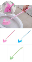 Load image into Gallery viewer, Handheld Toilet Cleaning Brush Household Toilet Cleaning Toilet Stain Powerful Stain Removal Brush Bathroom Accessories  Cleaning Tools For Bathroom Shower Sliding Door Tracks Kitchen Edge Corner Window Cleaning Brush
