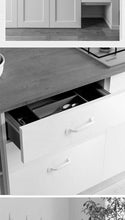 Load image into Gallery viewer, Handles Drawer Cabinet Furniture Kitchen Handles For Cabinet Knob Door Drawer Furniture Kitchen Knob Simplicity White Stainless Steel Hollow Tube  Bar Drawer Pulls Cupboard Knob For Kitchen Furniture Hardware

