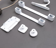 Load image into Gallery viewer, Handles Drawer Cabinet Furniture Kitchen Handles For Cabinet Knob Door Drawer Furniture Kitchen Knob Simplicity White Stainless Steel Hollow Tube  Bar Drawer Pulls Cupboard Knob For Kitchen Furniture Hardware
