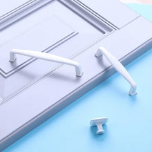 Load image into Gallery viewer, Handles Drawer Cabinet Furniture Kitchen Handles For Cabinet Knob Door Drawer Furniture Kitchen Knob Simplicity White Stainless Steel Hollow Tube  Bar Drawer Pulls Cupboard Knob For Kitchen Furniture Hardware
