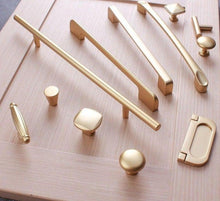 Load image into Gallery viewer, Handles Drawer Cabinet Furniture Kitchen Handles For Cabinet Knob Door Drawer Furniture Kitchen Pearl Golden Simplicity Hardware Pull Handles Modern Style T Bar Kitchen Cabinet Hardware Pulls
