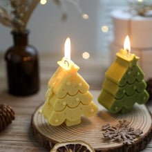 Load image into Gallery viewer, Handmade Creative Christmas Tree Scented Candles Christmas Tree Candles Christmas Gifts For Women Mom Girlfriend Christmas Scented Candles Home Decor Christmas Novelty Scented Candles Seasonal Celebration Candle Decoration Candle Gift
