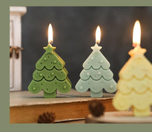 Load image into Gallery viewer, Handmade Creative Christmas Tree Scented Candles Christmas Tree Candles Christmas Gifts For Women Mom Girlfriend Christmas Scented Candles Home Decor Christmas Novelty Scented Candles Seasonal Celebration Candle Decoration Candle Gift
