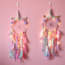 Load image into Gallery viewer, Handmade Feather Dream Catcher Wall Hanging Decoration

