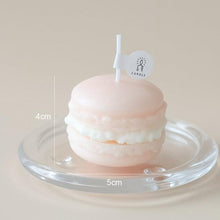Load image into Gallery viewer, Handmade Lovely Macaron Candle Macaron Candles Scented Candle Cute Handmade Aromatherapy Candles Gifts For Women Home Decor Candle Scented Candles Aromatherapy Wedding Home Decoration Scented Candles INS Shooting Props
