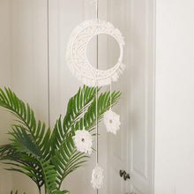 Load image into Gallery viewer, Handmade Wall Art Home Wall Decor Woven Hanging Tapestry Tassel Wind Chimes Wall Hanging Ornaments  Hand Macrame Wall  For Wall Wedding Living Room Gallery Patio Apartment Yard Decor

