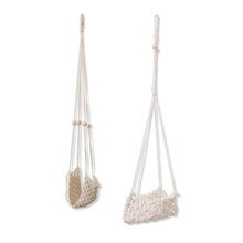Load image into Gallery viewer, Handmade Wall Art Home Wall Decor Woven Hanging Tapestry Tassel Wind Chimes Wall Hanging Ornaments  Hand Macrame Wall  For Wall Wedding Living Room Gallery Patio Apartment Yard Decor
