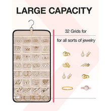 Load image into Gallery viewer, Hanging Jewelry Organizer Storage Roll

