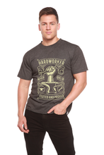 Load image into Gallery viewer, Hard Worker Men's Bamboo Viscose/Organic Cotton Short Sleeve Graphic T-Shirt
