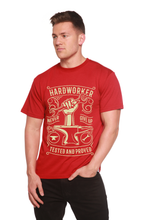 Load image into Gallery viewer, Hard Worker Men's Bamboo Viscose/Organic Cotton Short Sleeve Graphic T-Shirt
