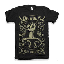 Load image into Gallery viewer, Hard Worker Men's Bamboo Viscose/Organic Cotton Short Sleeve Graphic T-Shirt
