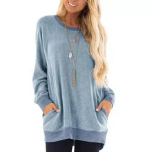 Load image into Gallery viewer, Haute Edition Women's Ultra Soft Long Sleeve Pullover Sweatshirt
